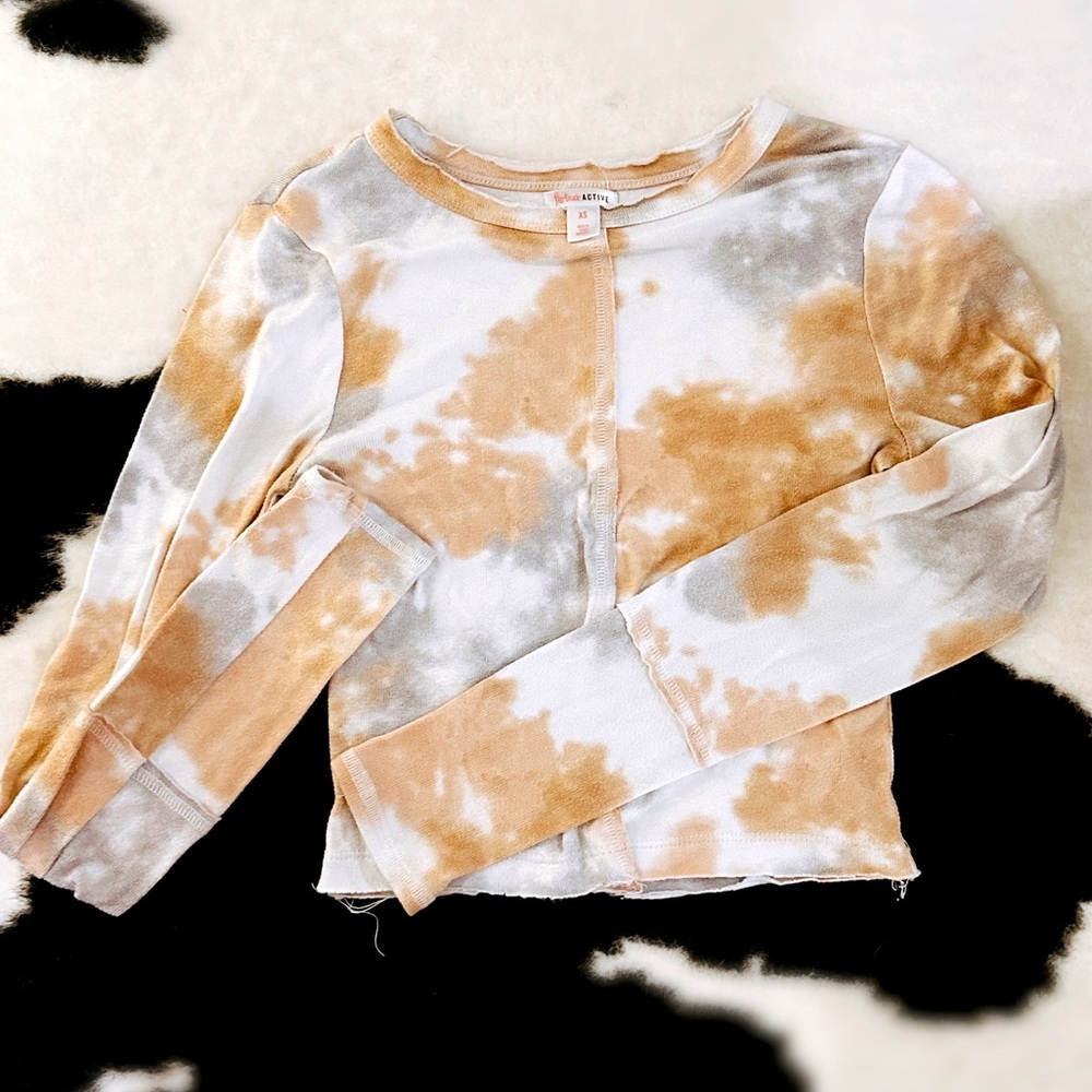 Flirtitude Active Long Sleeve Crop Top